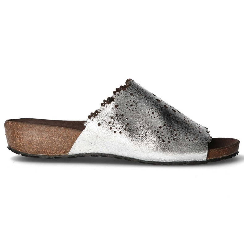 Babouches en cuir Filippo DK1270/20 Si argent