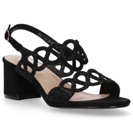 Filippo DS1355 / 20 Bk Sandales noires