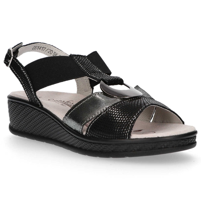 Filippo DS1417 / 20 Bk Sandales noires le noir