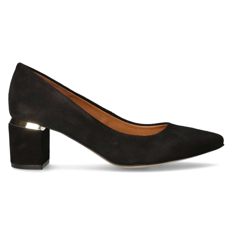 Filippo Premium 2047 Escarpins en daim noir le noir