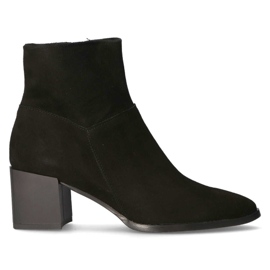 Bottes en cuir Filippo 1605 daim noir