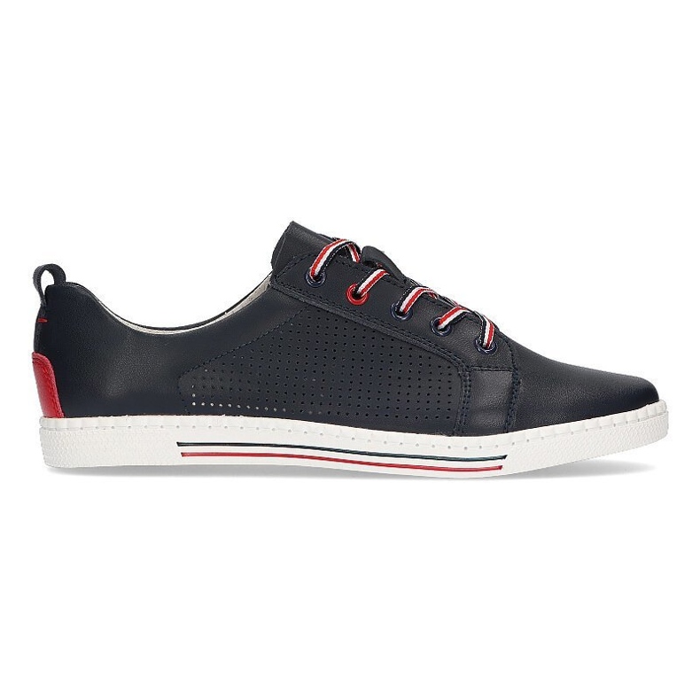 Chaussures en cuir Filippo DP008/21 Nv bleu marine