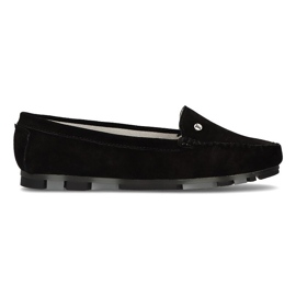 Mocassins en cuir Filippo DP2037 / 21 Bk noir
