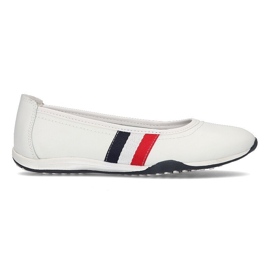 Chaussures en cuir Filippo DP2063 / 21 Wh blanc