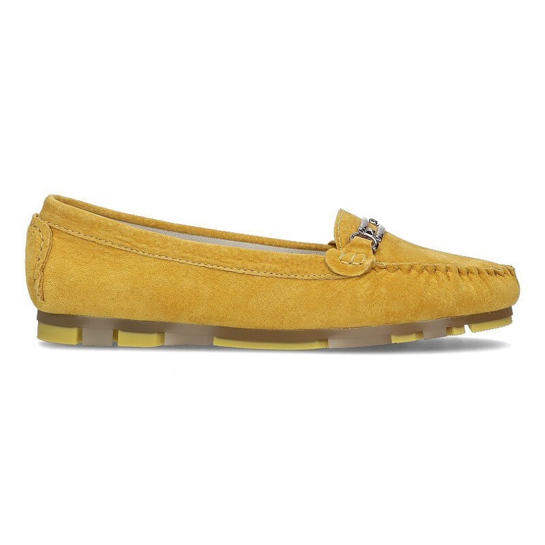 Mocassins en cuir Filippo DP1202 / 21 Yl jaune