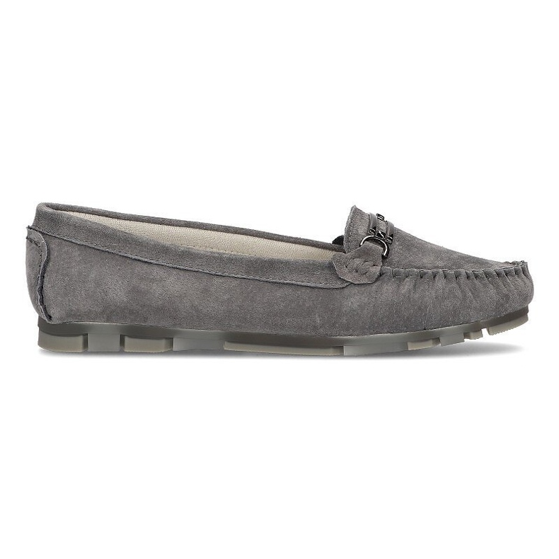 Mocassins en cuir Filippo DP1202 / 21 Gr gris Mocassins en cuir Filippo DP1202 / 21 Gr gris