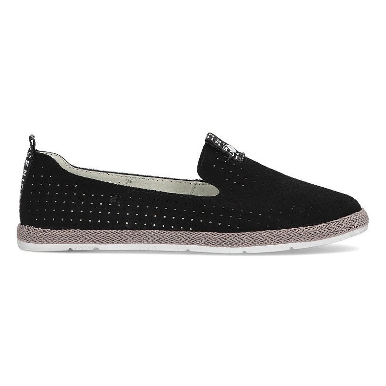 Chaussures en cuir Filippo DP081 / 21 Bk noir le noir