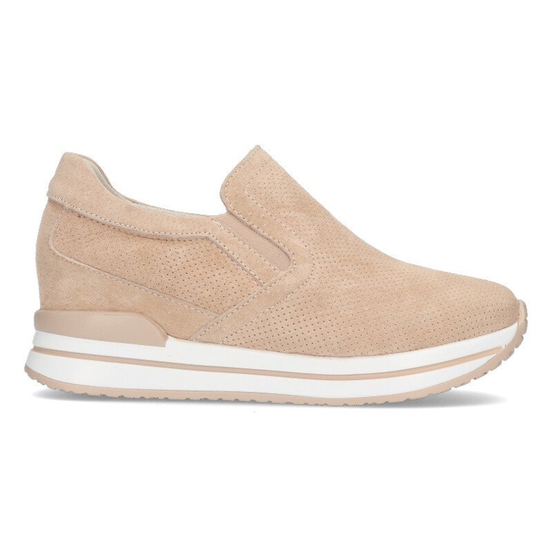 Baskets en cuir Filippo DP1512/21 Be beige Baskets en cuir Filippo DP1512/21 Be beige