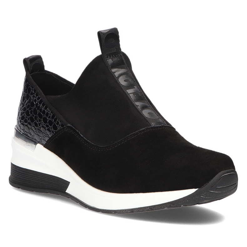 Baskets en Cuir Filippo DP1689/21 Bk Noir le noir