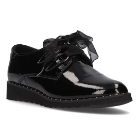 Chaussures en cuir Filippo DP947 / 21 Bk laqué noir le noir Chaussures en cuir Filippo DP947 / 21 Bk laqué noir le noir