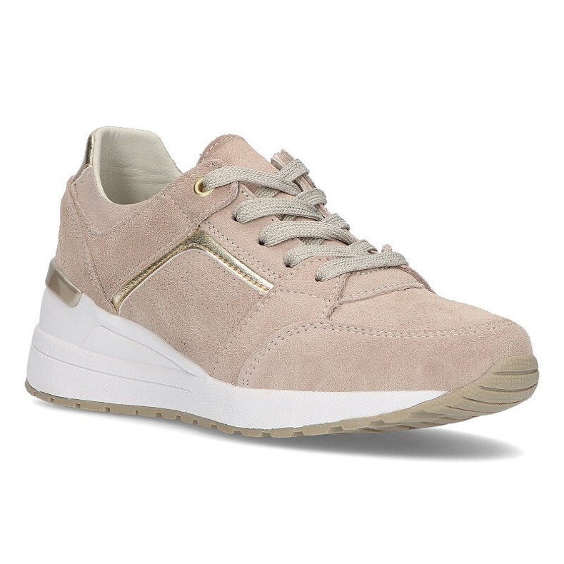 Baskets en cuir Filippo DP2003/21 Be beige