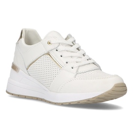 Baskets en cuir Filippo DP2003 / 21 Wh blanc blanche