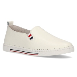 Chaussures en cuir FILIPPO DP066/21 Wh blanc blanche Chaussures en cuir FILIPPO DP066/21 Wh blanc blanche