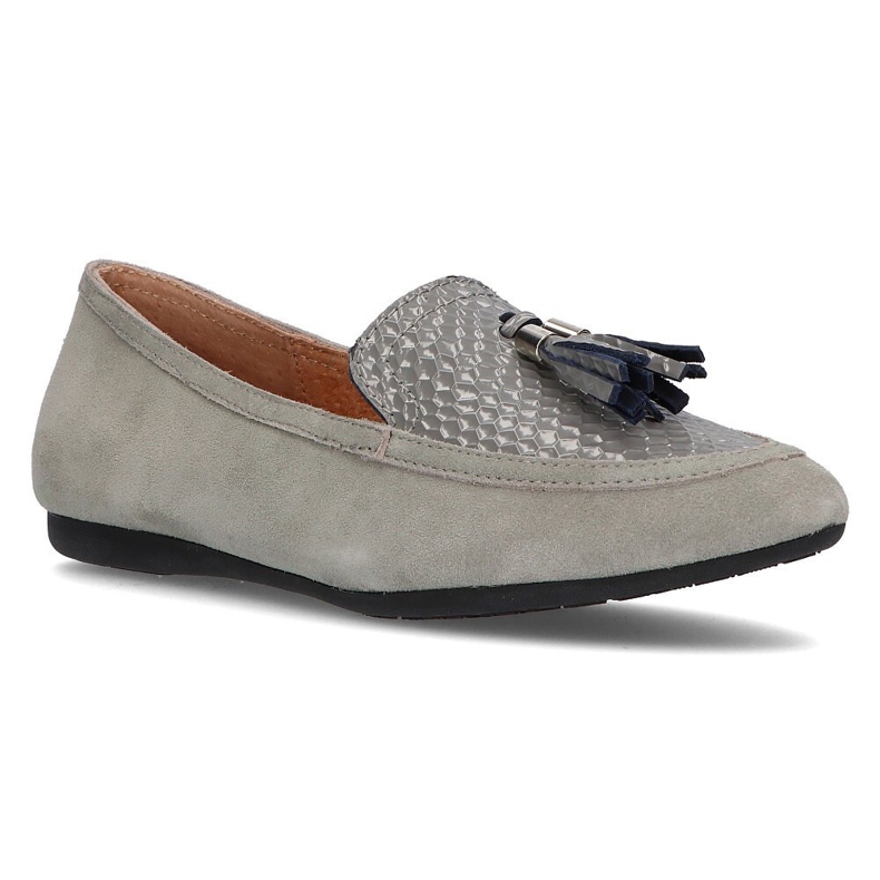 Cuir seigneurs Filippo DP2024 / 21 Gr gris Cuir seigneurs Filippo DP2024 / 21 Gr gris