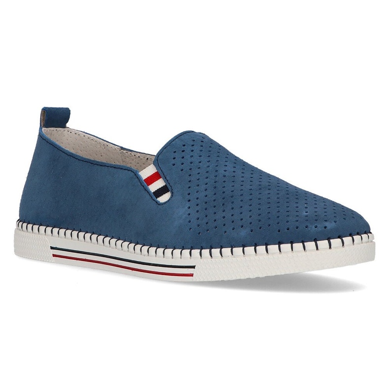 Chaussures en cuir FILIPPO DP1272/21 Bl bleu