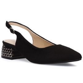 FILIPPO DP2095/21 Bk Escarpins noirs le noir