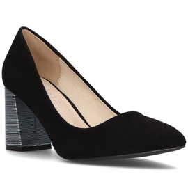 FILIPPO DP2324/22 Bk Escarpins noirs le noir
