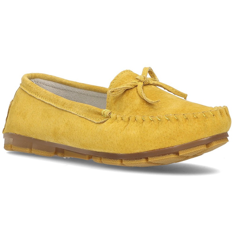 Mocassins en cuir Filippo DP1204 / 21 Yl jaune