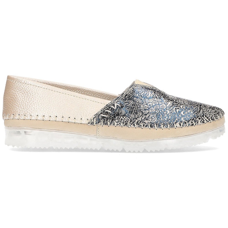 Chaussures en cuir Filippo DP2147/21 Soyez beige multicolore Chaussures en cuir Filippo DP2147/21 Soyez beige multicolore