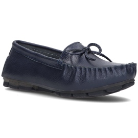 Mocassins en cuir Filippo DP004/21 Nv bleu marine
