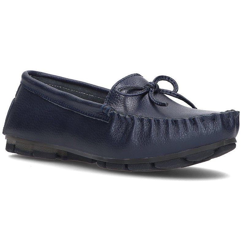 Mocassins en cuir Filippo DP004/21 Nv bleu marine