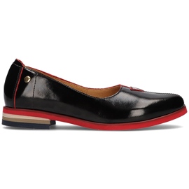 Chaussures en cuir Filippo 05035 noir le noir