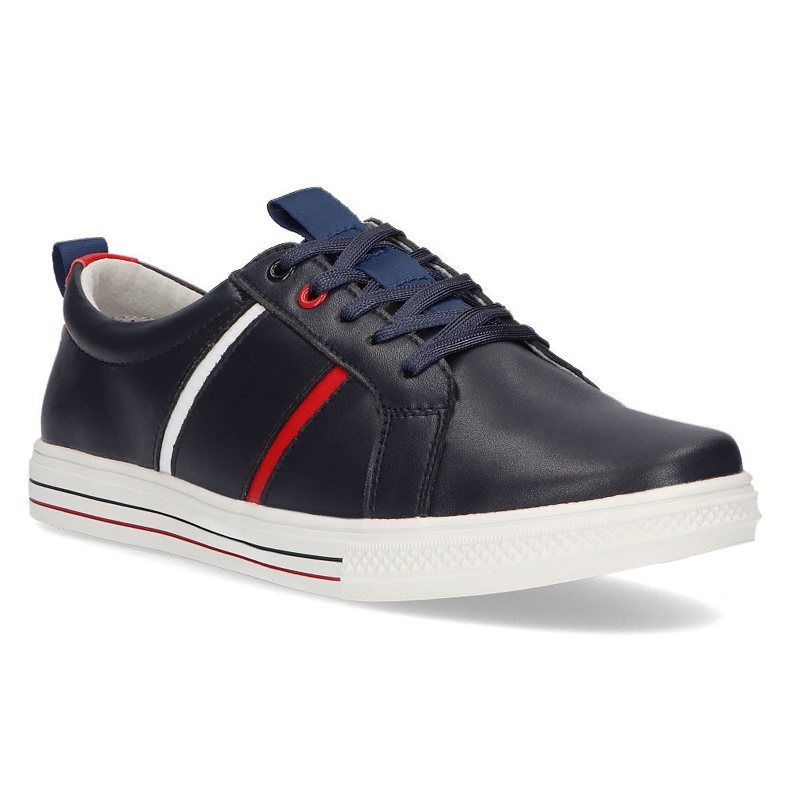 Chaussures en cuir Filippo DP2045/21 Nv bleu marine Chaussures en cuir Filippo DP2045/21 Nv bleu marine