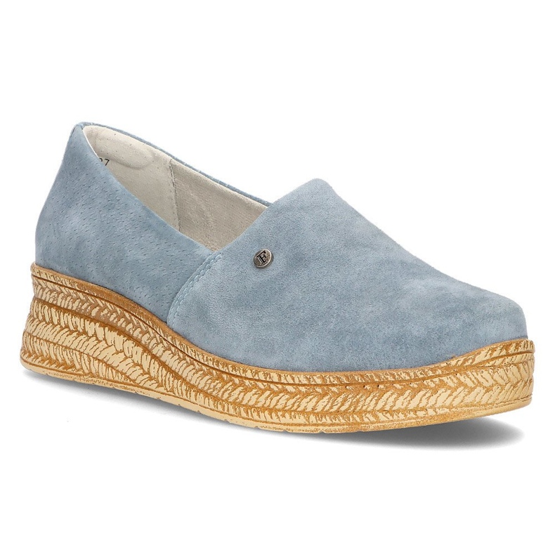 Chaussures en cuir Filippo DP2164/21 Bl bleu Chaussures en cuir Filippo DP2164/21 Bl bleu