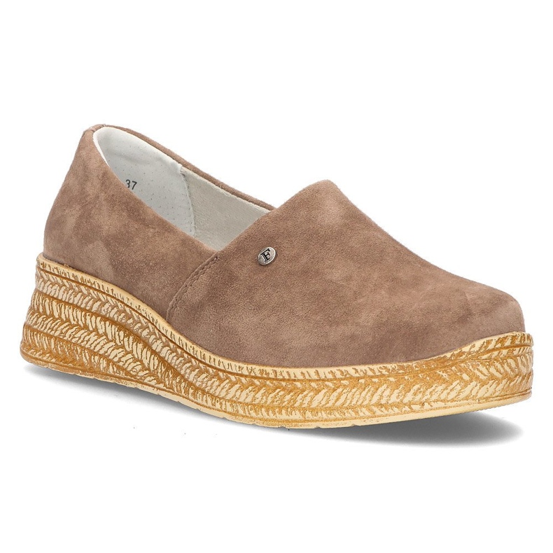 Chaussures en cuir Filippo DP2164/21 Sd marron brun Chaussures en cuir Filippo DP2164/21 Sd marron brun