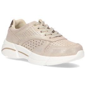 Baskets en cuir Filippo DP2156/21 Go or d'or Baskets en cuir Filippo DP2156/21 Go or d'or