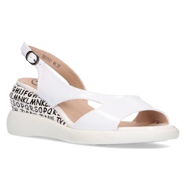 Sandales compensées Filippo DS2315 / 21 Wh blanc blanche Sandales compensées Filippo DS2315 / 21 Wh blanc blanche