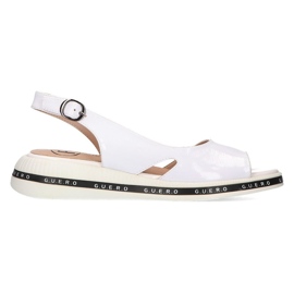 Sandales compensées Filippo DS2322 / 21 Wh blanc blanche