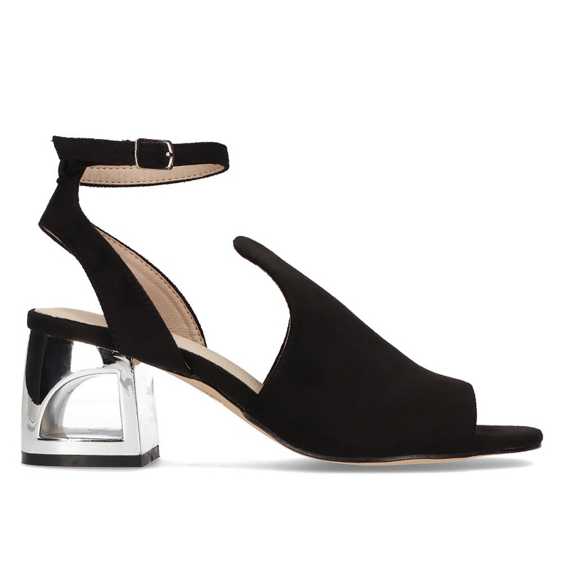 Sandales à talons Filippo DS2107/21 Bk Noir le noir