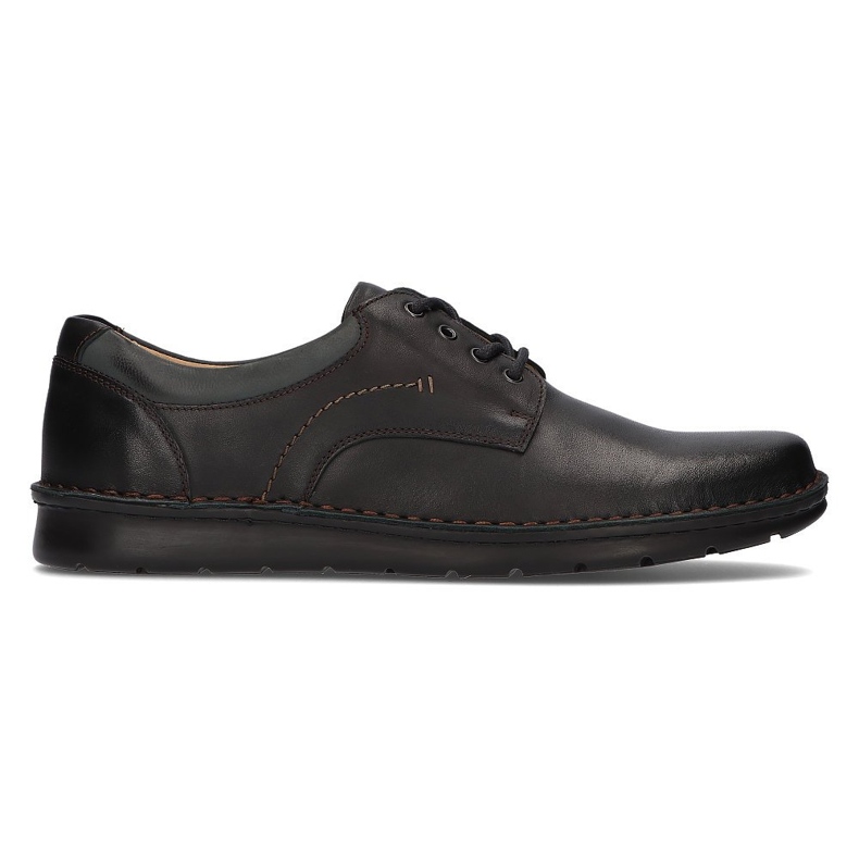 Chaussures en cuir Filippo 5304-1 noir le noir