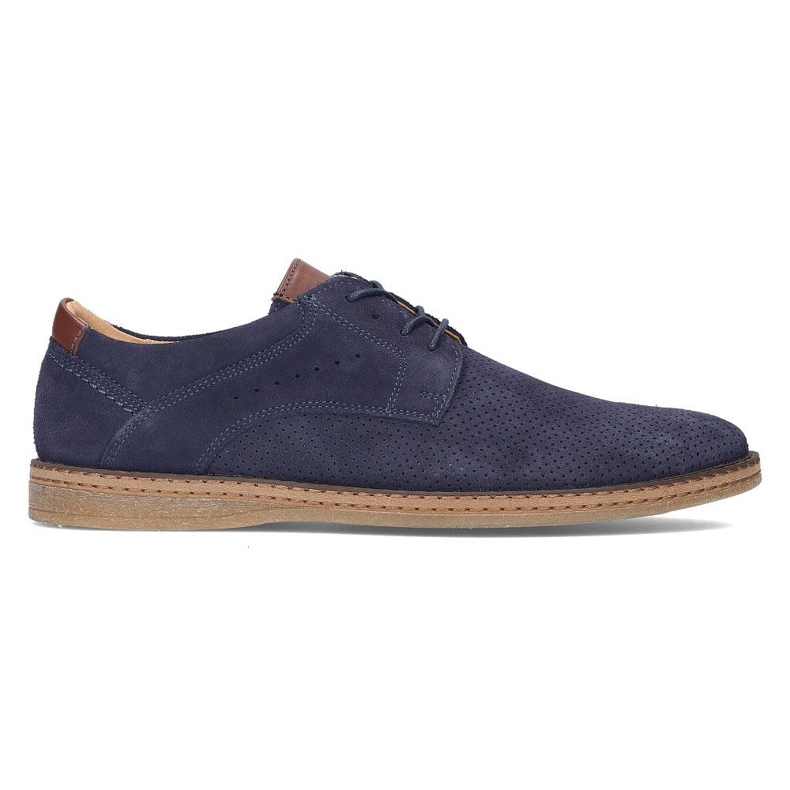 Chaussures en cuir Filippo 5452-1 bleu marine Chaussures en cuir Filippo 5452-1 bleu marine