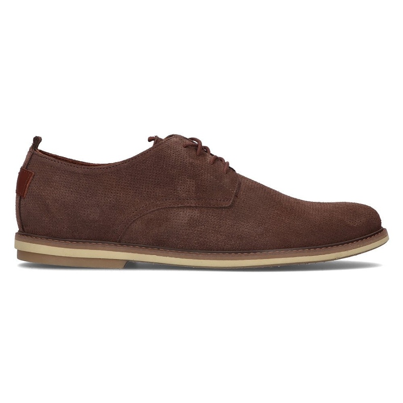 Chaussures en cuir Filippo 5385-3 marron brun