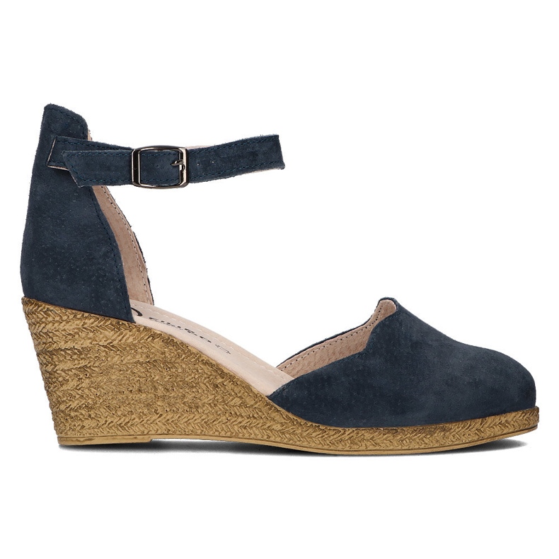 Sandales en cuir Filippo DS1394/21 Nv bleu marine