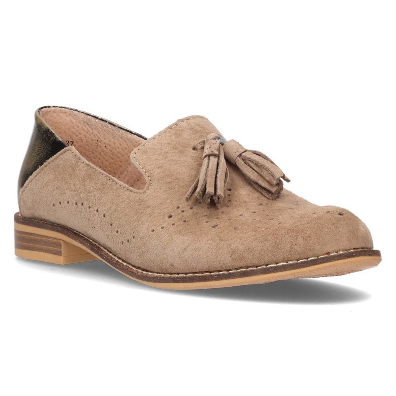 Mocassins en cuir Filippo DP2332/21 Be beige Mocassins en cuir Filippo DP2332/21 Be beige