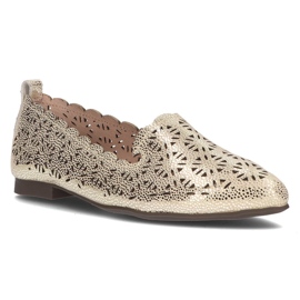 Cuir seigneurs Filippo DP2039/21 Go or d'or