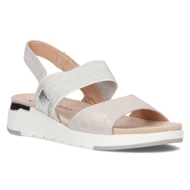 Sandales en cuir Filippo DS2140/21 Si argent Sandales en cuir Filippo DS2140/21 Si argent