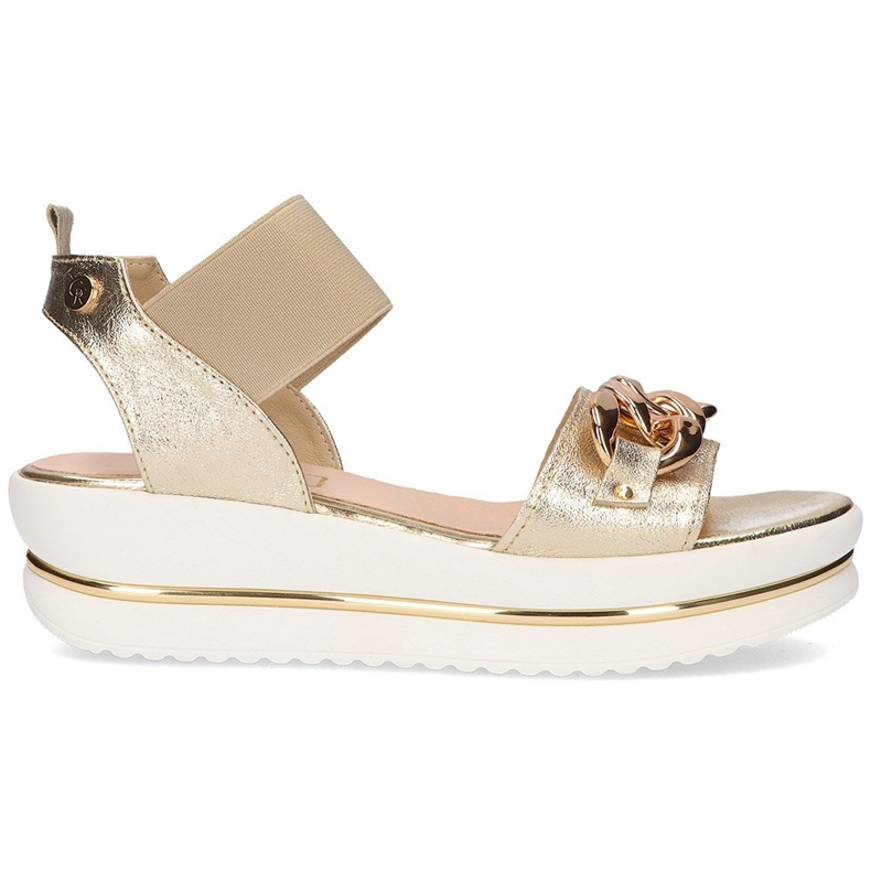 Sandales en cuir Filippo 104 or d'or
