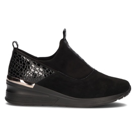Baskets en Cuir Filippo DP1689/21 Bk Bk Noir le noir Baskets en Cuir Filippo DP1689/21 Bk Bk Noir le noir
