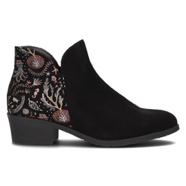 Bottines Filippo DBT1475/21 Bk noires le noir multicolore