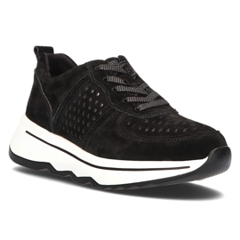Filippo Baskets en cuir DP3171/21 Bk noir le noir