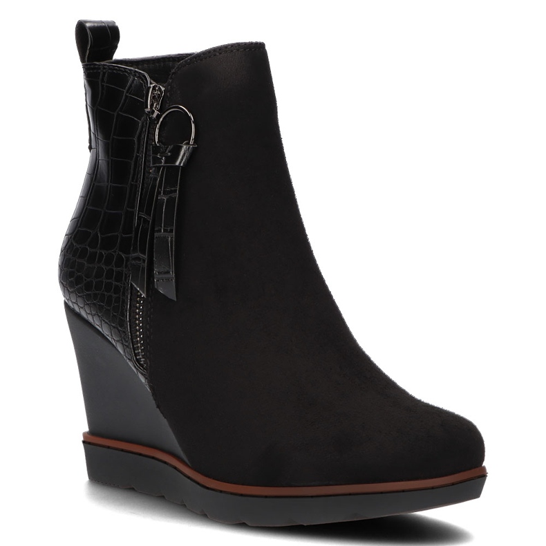 Bottines Filippo DBT3084/21 Bk noires le noir