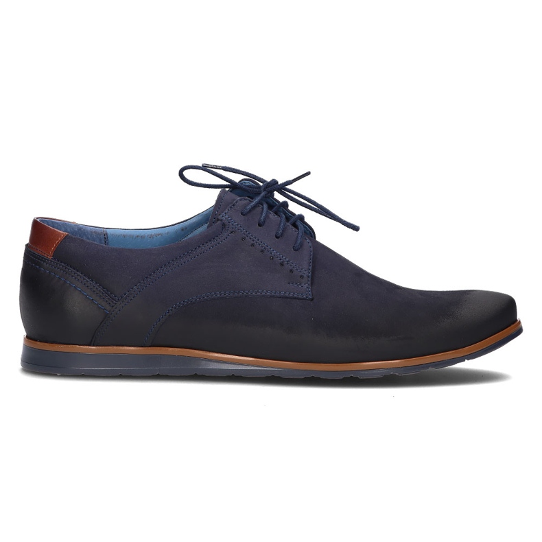 Chaussures en cuir Filippo 1757 bleu marine Chaussures en cuir Filippo 1757 bleu marine