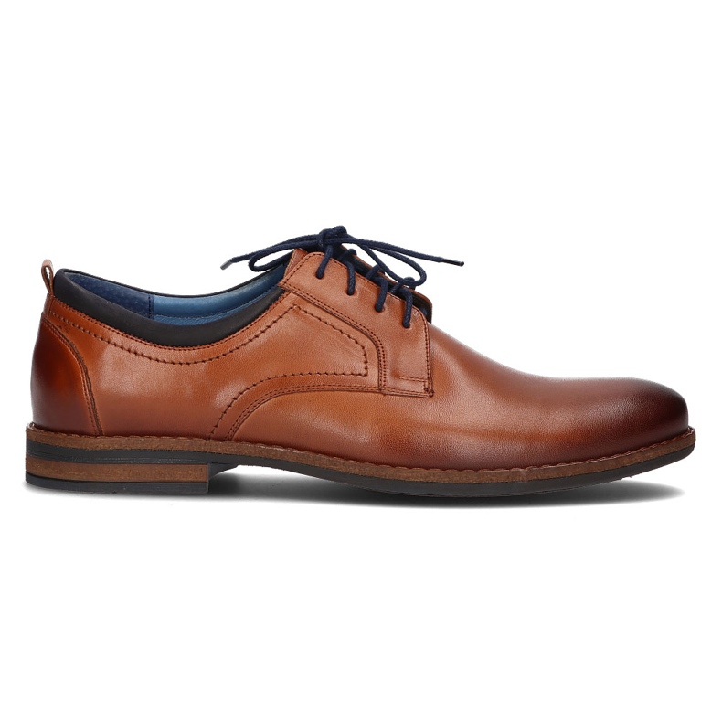 Chaussures en cuir Filippo 1726 marron brun