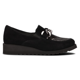 Mocassins en cuir Filippo 124 noir