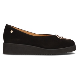 Chaussures en cuir Filippo 05315A noir