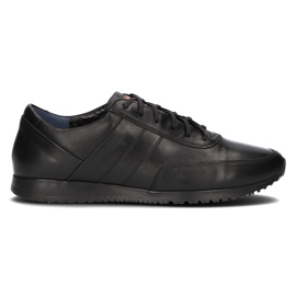 Chaussures en cuir Filippo 1749 noir le noir
